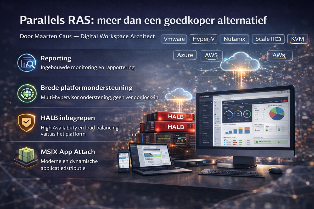 Parallels RAS: meer dan een goedkoper alternatief!